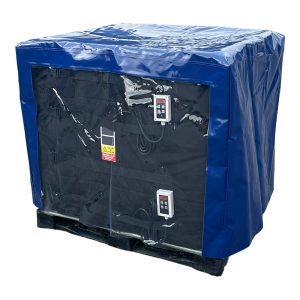 Tapa impermeable para contenedores IBC