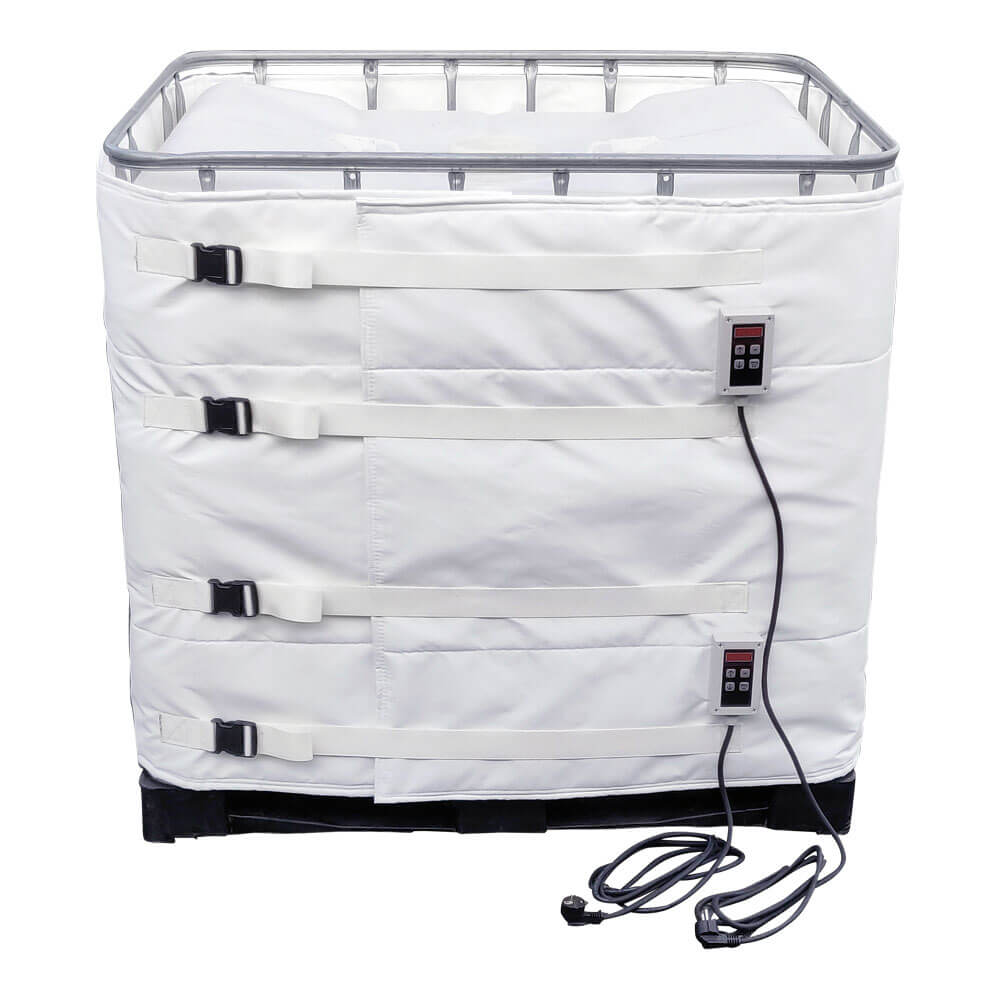 Calefactor de contenedor IBC para alimentos